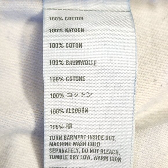 HOLLISTER Balboa 32x30 Men's Button Fly Jean Straight Distressed Denim Blue - Picture 14 of 15